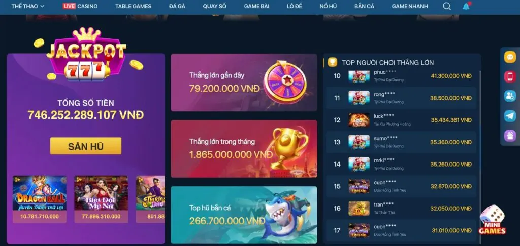 Thưởng nạp lại pk8